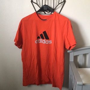 Adidas orange tshirt